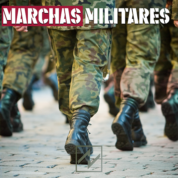 Album cover for Marchas Militares by Luis Vargas