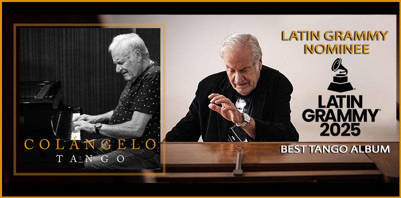 Best Tango Album latin grammy 2025. Film and TV  Alvani Music Sync
