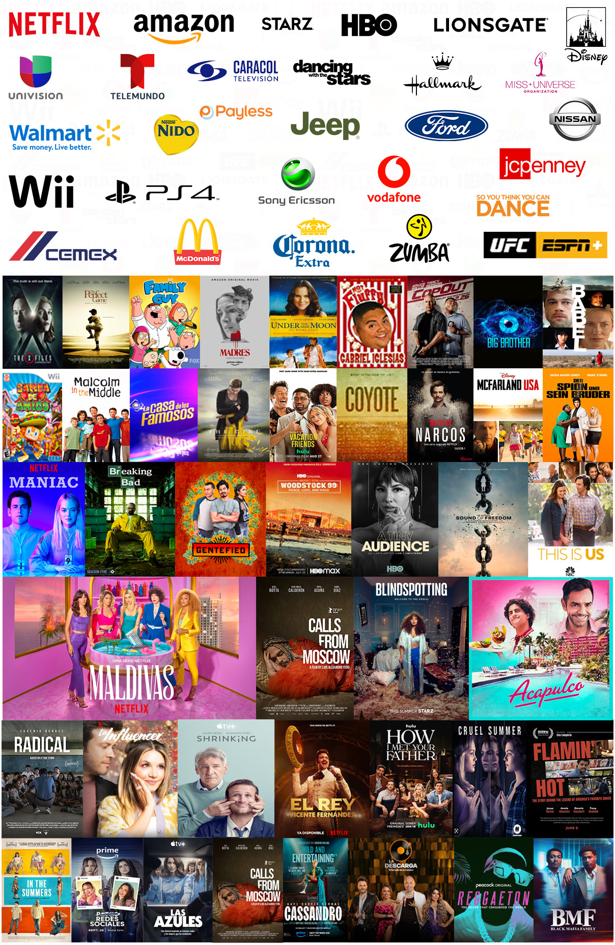 Ads and films